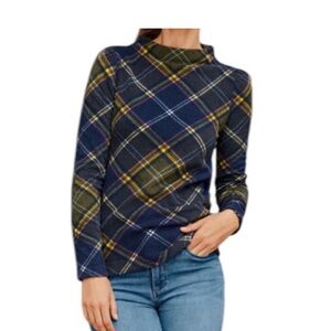 Talbot’s fleece Funnel Neck Top